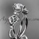 platinum celtic trinity knot engagement ring, wedding ring CT768