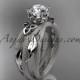 platinum diamond celtic trinity knot wedding ring, engagement ring CT7253