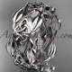 platinum diamond celtic trinity knot wedding band, engagement ring CT7259B
