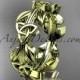 14kt yellow gold diamond celtic trinity knot wedding band, engagement ring CT7316B
