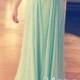 Sweetheart A-line Green Long Prom Dress,Formal Dresses - 24prom