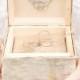 Birch Bark Wood Wedding Ring Bearer Box, Rustic Wooden Ring Box ,  Engraved  Bride and groom names