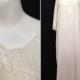 Antique 1900s 1910s White Long Cotton Crochet Nightgown / Women's XXL / Edwardian Full Length Plus Size Lingerie Sleepwear