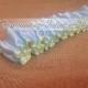 The Original Fully Reversible Bridal Garter..You Choose The Colors..shown in light blue/pale yellow