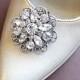 Large Shoe Clips, Crystal Rhinestone,Fancy shoe clips, Crystal Flower, Bridal Shoe clips "Crystal Bouquet"