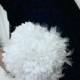 White Pouf White Feathers Wedding Bouquet from the Luxurious Elegance Collection