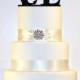 LOVE Wedding Cake Topper with an Anchor perfect for a Nautical Wedding!