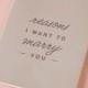 BHLDN - Reasons I Want To Marry You Journal