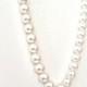 Brides pearl jewelry set ~ Swarovski pearls ~ Long shell pearl drops ~ Formal Jewelry ~ Brides jewelry set ~ Classic pearl set ~ BEST SELLER
