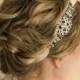 1920s Bridal Ribbon Headband, Gatsby Headband, Vintage Headband, Downton Abbey Headpiece, Lottie Da Designs - GRACIE