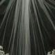 Ansonia Bridal 200S Beaded Lace Edge Fingertip Wedding Veil
