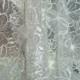 Silk Organza 3D Florals Pearls Wrap/Shrug/Shawl..Hands Free Style Bridal Wedding Off White..Clutch/Purse available