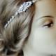 Stunning Crystal Wedding Headband, Swarovski Crystal Bridal Head Piece, Rhinestone Headband - CHERISH