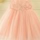 Pink Flower Girl Dress / Pink tutu dress / Pink Birthday Dress / 1st Birthday Dress / Pink Tulle Dress / Pink Flower Girl Dress