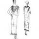 1920s Butterick Pattern 2101, Womens Nightgown Bust 34, Vintage Bridal Nightgown, Trousseau, Vintage Lingerie Sewing Pattern, Art Deco