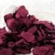 Rose Petals / BULK / Burgundy Maroon Wine Rose Petals  500 Artifical Petals Romantic Wedding Decoration Flower Girl Petals  Love