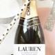 Will You Be My  Bridesmaid Mini Champagne Labels - Weatherproof  Labels - Perfect for a Bridesmaid Box or your Maid of Honor Proposal