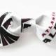 Boys Bow Tie Made With NFL Atlanta Falcons Fabric, Toddler Bow Tie on Alligator Clip, Football Bow Tie, Ring Bearer Bow Tie, Ready to Ship