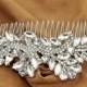 Crystal Bridal Hair Comb Vintage Style Wedding Hairpiece Bridal Jewelry Wedding Headpiece Rhinstone