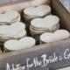 Rustic Guest Book Box Advice For The Bride And Groom Medium (item P10415)