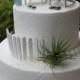 PICKET FENCE SECTIONS For Beach Theme Wedding Cake Topper - By Landscapes In Miniature
