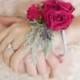 Chic And Tasteful DIY Wrist Corsage With Roses 