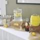 Yellow And Burlap Vintage Bridal Shower - Kara's Party Ideas - The Place For All Things Party