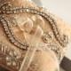 Bridal Ring Pillow - Neivo Champagne (Made to Order) - New