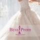 court train ball gown applique sweetheart organza wedding dress - bessprom.com