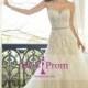 applique tulle 2015 sweetheart court train wedding dress - bessprom.com
