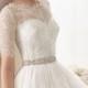 sweetheart empire waist elegant & luxurious wedding dress - bessprom.com
