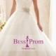 skirt beaded off-the-shoulder lace 2015 wedding dress - bessprom.com