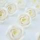 Floral Wedding Magnets 'Paradise Rose', Ivory Party Favors, Ivory Rose Favors