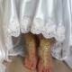 Free Ship --- bridal anklet, gold embrodeired, Beach wedding barefoot sandals, bangle, wedding anklet, anklet, bridal, wedding