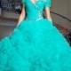 Red And White Quinceanera Dresses Roman Empire Ball Gown Sweetheart Beading Ruffles Beading Corset Charming Ruffled Organza Turquoise Quinceanera Dresses Masquerade Ball Gown Dresses To Wear To A Quinceanera As A Guest From Hjklp88, $137.07