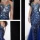 Sexy Mermaid Sweetheart Open Back Crystals Beaded Sequined Diamond Organza Prom Gown Evening Dresses Online with $104.82/Piece on Hjklp88's Store 