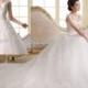 2014 New Arrival Luxury Sweetheart Applique Tulle Bridal Ball Gown Crystal Beaded A-line Cathedral Train Cheap Sheer Vintage Wedding Dresses Online with $121.64/Piece on Hjklp88's Store 