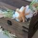 Stained Beach Themed Wedding Treasure Chest-Card Holder Or Centerpiece