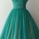 R E S E R V E D...1950s Dress / Vintage 50s Dress / Fool's Paradise Dress