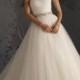A-Line Sweetheart Pleat Bridal Gown