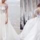 New Arrival Anna Campbell Wedding Dresses 2016 A Line Scoop Backless Beaded Crystals Sweep Train Chiffon Bridal Ball Gowns White Garden Online with $126.39/Piece on Hjklp88's Store 