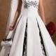 Wedding Dresses With Color Trim - Jorma Wedding Dresses Factory
