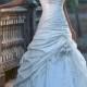 A-line Applique Sequins Sweetheart Wedding Dress