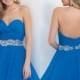 Stunning Short Prom Dresses 2016 Sweetheart Chiffon Beaded Waist Pleated A-Line Cheap Homecoming Short Mini Party Graduation Dresses Online with $82.25/Piece on Hjklp88's Store 