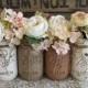 Beautiful Bridal: Shabby Chic Mason Jars