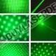 Visuelle Effekte von Sternenlicht Laserpointer 100mW Grün