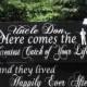 Uncle, Here comes the Greatest Catch of Your Life / and they lived Happily Ever After / Double Side / Personalized Ring Bearer Wedding Sign
