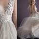 Charming Paolo Sebastian Backless Wedding Dresses 2016 Applique Beads V-Neck Bridal Dresses Ball Gowns Tiers Tulle A-Line Chapel Train Online with $126.39/Piece on Hjklp88's Store 