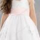 Organza Lace Dress By Jordan Sweet Beginnings Collection L395