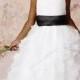 Sheer Neckline Gown By Jordan Sweet Beginnings Collection L286
